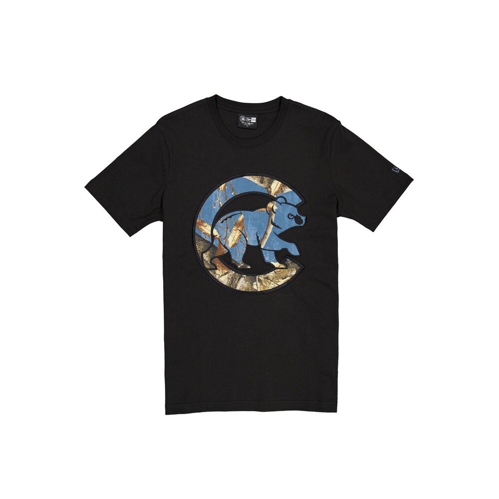 New Era Chicago Cubs Black Realtree T-Shirt - Size L